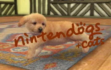 Nintendogs   Cats Golden Retriever & New Friends (Usa) screen shot title